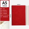 Libreta Estilo Casual A5 Cuero Suave de Alta Gama Libreta de Oficina Empresarial Personalizable Set de Caja de Regalo