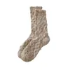 Calcetines de encaje sueltos hasta la mitad de la pantorrilla para mujer de primavera y otoño, calcetines suaves, estilo bosque de otoño e invierno, estilo pastoral, calcetines slouch casuales versátiles
