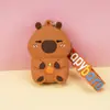 Cartera de Silicona de Capibara Llavero Infantil Bolsa de Almacenamiento Colgante Bolsa de Almacenamiento para Monedas