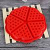 Serie de Moldes Redondos para Gofres Listos para Usar en la Cocina Herramientas para Hornear DIY Molde de Silicona para Galletas