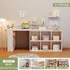 Mesa de Canto para Uso Doméstico, Mesa de Estudo para Apartamentos Pequenos, Penteadeira para Quarto de Meninas, Cômoda Integrada, Mesa de Computador em L de Madeira Maciça