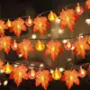 Fio de Luz de Halloween Transfronteiriço Aranha Crânio Luz Decoração de Feriado Luz de Atmosfera Luz para Layout de Cena Externa Lanterna de Abóbora