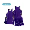 Traje de Uniforme de Baloncesto Americano para Hombre Uniforme de Equipo de Juego Uniforme Deportivo Escolar Chaleco de Entrenamiento Deportivo Camiseta de Baloncesto de Secado Rápido Número Impreso