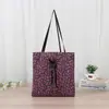 Bolsa de Lona para Tutoria de Alunos Personalizada Multi-Estilo Estampada Costura Desenho Animado Bolsa de Algodão Bolsa de Ombro Única Bolsa de Compras