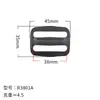 Hebilla de ajuste para niños con forma de día hebilla de presión de plástico con forma de día accesorio de cierre hebilla de mochila hebilla de bloqueo de hebilla de correa de hombro de nailon hebilla cuadrada