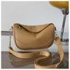 Bolso Pequeño de Moda Transfronterizo para Mujer 2026 Nuevo Retro Versátil Hombro Bolso Dumpling Tendencia Viajero Bandolera