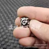 Cuentas Dzi de Tres Ojos en Blanco y Negro Tipo Antiguo Cuentas de Jade Sueltas Diente de Tigre Caparazón de Tortuga Ágata Noble Passepartout Accesorios para Joyería DIY