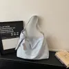 Bolso de Moda Estilo Coreano Gran Capacidad Bolso de Hombro para Mujer 2026 Nuevo Bolso Tote Simple Bolso Tote con Bordado de Letras