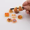 Creativo Lindo Artificial Horneado Galleta Resina DIY Hecho a Mano Pegamento de Crema Funda para Teléfono Móvil Material para Joyería Accesorios