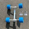 Conjunto de Rolos para Reboque de Iate Yuyuji Barco de Borracha Barco de Assalto Lancha Reboque Roller Acessórios para Reboque de Lancha
