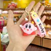 Lanzamiento Reciente Llavero de Muñeco Kirby Colgante Anti-Pérdida Colgante para Coche Bolso de Pareja Regalo