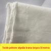 Lote direto da fábrica TC tecido branco poliéster algodão tecido branco atacado 110X76 bolso pano forro de roupas bolso calças