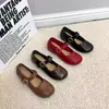 2026 Primavera/Otoño Nuevo Moda Casual de Comercio Exterior Zapatos de Salón Mary Jane con Hebilla de Correa Única Franceses Zapatos de Correa Única Transfronterizos