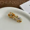 Estilo niña color elegante pasador vintage Mori clip lateral clip para flequillo pasador color gelatina Corea del Sur tocado accesorios para el cabello