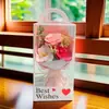 Ramo de Jabón para el Día de San Valentín Regalo del Día de San Valentín Chino para Niñas y Amigas Caja de PVC Flor de Rosa Simulada Despertar Recuerdo