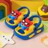 Pantuflas de EVA para niños con tacto suave, de verano, con dibujos animados, lindas, antideslizantes, para interiores, para el baño, con suela gruesa, ligeras, sandalias para bebé
