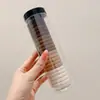 Cuerda para coleta de pelo negra de alta gama, Goma para el pelo tipo intestino grueso duradera, Diadema, Goma para el pelo, Accesorios para el pelo, Estuche de cuero al por mayor