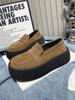 Mocasines modernos 2024, nuevos zapatos casuales, cómodos, a la moda, combinables, adelgazantes, ultraligeros, con suela gruesa, zapatos de moda para mujer.