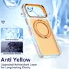 Adecuado para iPhone 18 Pro Max Funda de Teléfono Qicai de Doble Color con Soporte Giratorio de Color Contrastante y Cubierta Protectora Magnética para Apple 16