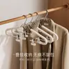 Set Recomendado de Perchas Organizadoras con Pinzas para Uso en el Hogar y Dormitorio, Pinzas Antideslizantes para Perchas de Faldas JK, Uniformes Escolares, Pantalones Hanfu