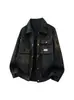 Estilo Nuevo Otoño e Invierno Chaqueta de Pana con Revestimiento de Terciopelo Talla Grande para Hombre Moda Versátil Moderna Elegante Ropa de Abrigo Cálida Top