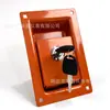 Fechadura da Porta Lateral de Escavadeira Doosan 200/215/220/225/300-5-7 Acessórios de Fechadura da Porta Lateral da Cabine de Escavadeira