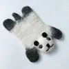 Exportado a Japón Posavasos Lindo de Fieltro de Lana de Animal Forma de Dibujo Animado Adorno de Escritorio Mantel Individual Pad Aislante Regalo de Navidad
