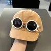 Boné Baseball Versátil Estilo Coreano Tendência Aba Larga Primavera e Verão Chapéu Infantil com Aba Dobrada, Topo Arredondado, Estilo Casual, Estilo Japonês