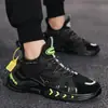 Sapatos Personalizados Torre Masculino Novo Comércio Exterior Transfronteiriço Sapatos Masculinos Sola Grossa Sapatos Esportivos Masculinos Luminosos Respiráveis Tendência Sapatos para Homem