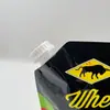 Bolsa autosoportante de nylon engrosado con boquilla de succión de papel de aluminio 5L bolsa con boquilla de succión de grado alimenticio bolsa de empaque de agua rica en hidrógeno compuesto de cuatro capas