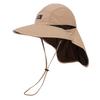 Chapéu de verão masculino, guarda-sol, proteção solar, secagem rápida, xale, proteção para pescoço, chapéu de pesca de montanha de aba grande para crianças