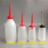 Frasco dosador industrial de 150ML pote de plástico pote de óleo de plástico com escala bico pontudo pote de óleo garrafa de óleo