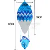 Pipa Balão de ar quente Barraca de festa Decoração Rede social Desenho animado Brisa Hélio Layout Flutuante Linha de ar