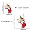 Transfronterizo Amazon Comercio Exterior Navidad Vacaciones Regalo Sorpresa Papá Noel Alce Muñeco de Nieve Pegatina Interruptor Pegatina Decorativa
