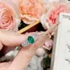 Brincos de Flor de Zircônia Colorida Estilo Floresta Popular da Camélia Prata S925 Colar Único de Joias de Alto Padrão