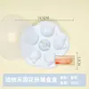 Garra de Gato Bebé Caja de Suplemento Alimenticio de Silicona Caja de Almacenamiento Fresco Charola para Hielo Molde para Cubitos de Hielo con Tapa Molde para Pastel Retortable Hielo Congelado