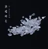 Tigela de purificação de desmagnetização de cristal Yushou tigela de vidro de purificação de sal caixa de jóias por atacado caixa de armazenamento com tampa recipiente de pedra de expansão
