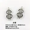 Accesorios para Joyería DIY Europeos y Americanos Colgante para Collar 17mm Logo de Moneda USD Decoraciones para Maletas Pendientes Perchas Pequeñas