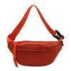 Bolsa de Cintura com Logo Bolsa de Peito Masculina Estilo Japonês Leve Bolsa de Ombro Estudante Feminina Casual Esportiva Transversal Atacado