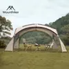 Tenda de Teto para Hóspedes de Montanha Tenda de Acampamento ao Ar Livre com Tecido Envolvente, Espaço Amplo para Várias Pessoas, Acampamento, Viagem de Carro