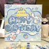 Venta al por mayor de fábrica pintura al óleo digital pintura decorativa lindo personaje de dibujos animados pintura para colorear a mano DIY pintura hecha a mano para niños pintura simple
