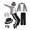 El nuevo disfraz de Michael Jackson con lentejuelas de Amazon para niños, para cosplay y actuaciones en escenario
