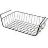 Cesta colgante para armario con espejo de lavabo de baño con caja de almacenamiento para toallas faciales desechadas y toallas suaves de algodón