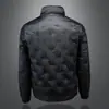 Chaqueta de invierno europea 90% plumón de pato blanco moda casual para hombre abrigo cálido Y9857