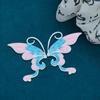 Accesorios de joyería DIY aleación colgante de mariposa de aceite de doble cara corona clásica para el cabello adorno material accesorios