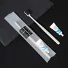 Escova de Dentes Descartável e Pasta de Dente Conjunto de Higiene Pessoal para Hospitalidade, Produtos Odontológicos Exclusivos para Hotéis Estrela e Pousadas Atacado