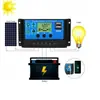 Controlador de Bateria de Painel Solar 10-60A Saída USB Dupla 12v/24v