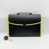 Carpeta de Acordeón Portátil A4 Portapapeles de Examen para Estudiantes Bolsa de Documentos de 13 Compartimentos Bolsa de Almacenamiento Bolsa para Exámenes Carpeta de Archivos Venta al por Mayor