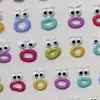 Libro Rojo Pequeño Mismo Estilo Monstruo Boca Fea Manual de Pegatinas Pegatinas Planas para Uñas Pegatinas de Uñas Dopamina Femenina