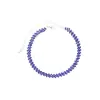 Collar Cruzado con Incrustaciones de Diamantes Brillantes, Diseño Sencillo de Nicho, Versátil para el Uso Diario, Collar de Lujo Ligero y de Alta Gama para Mujeres